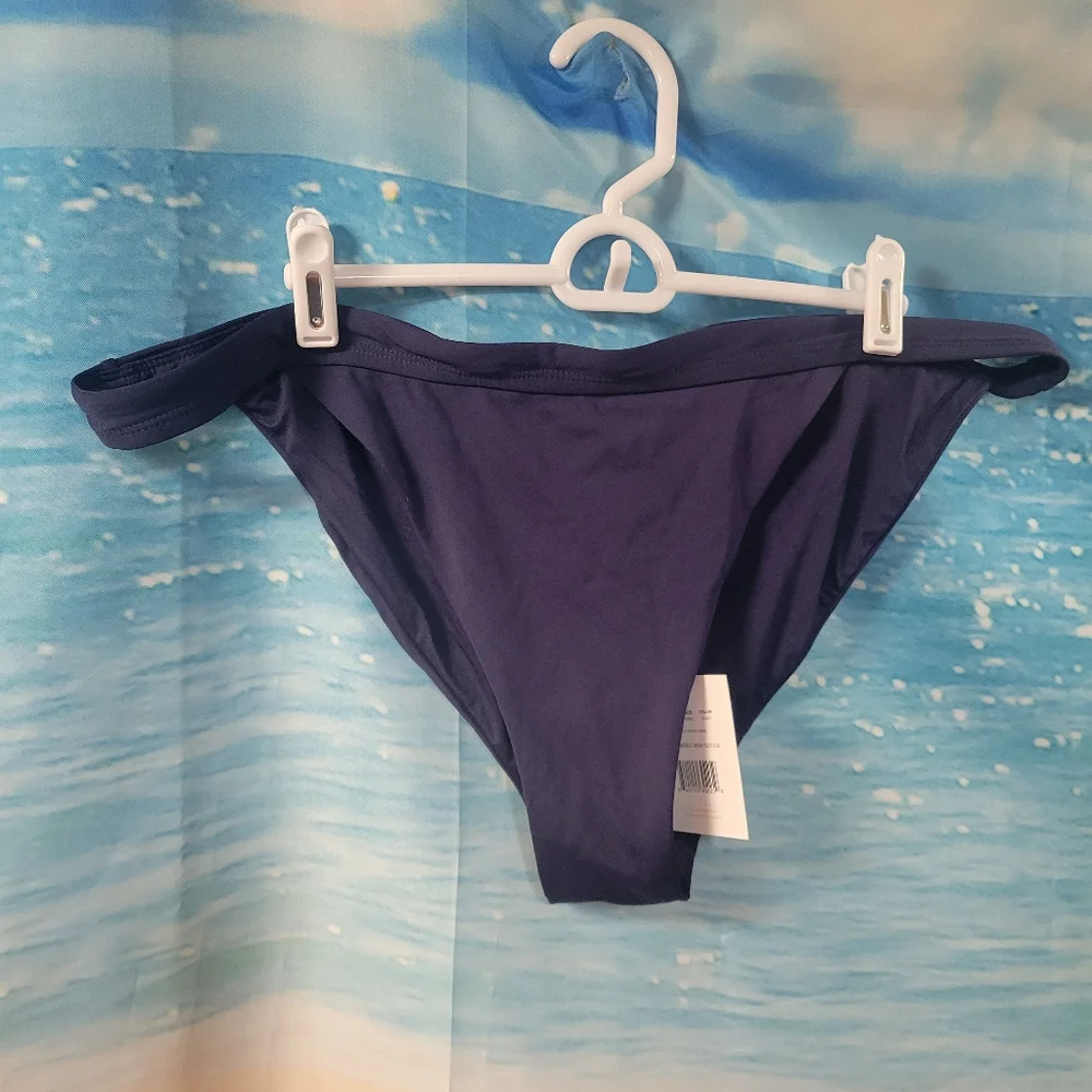 Andie NWT The Banded Cheeky Bottom Navy‎ Blue Size XXXL
